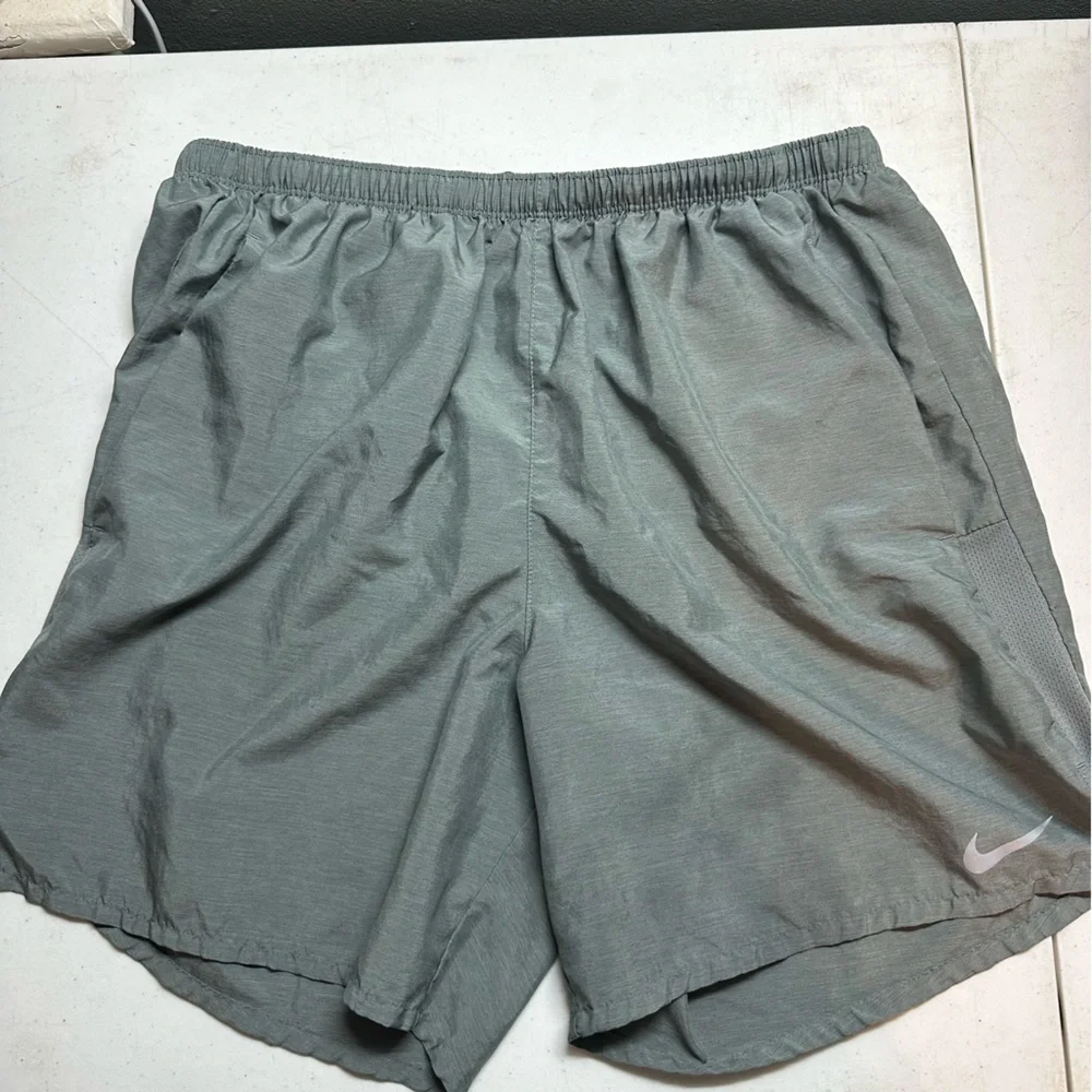 Nike Men's Dri-Fit Gray Running Shorts